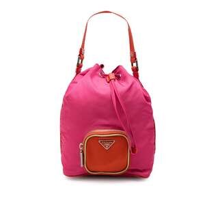 Prada Drawstring Bucket Bag Tessuto #332544P75B